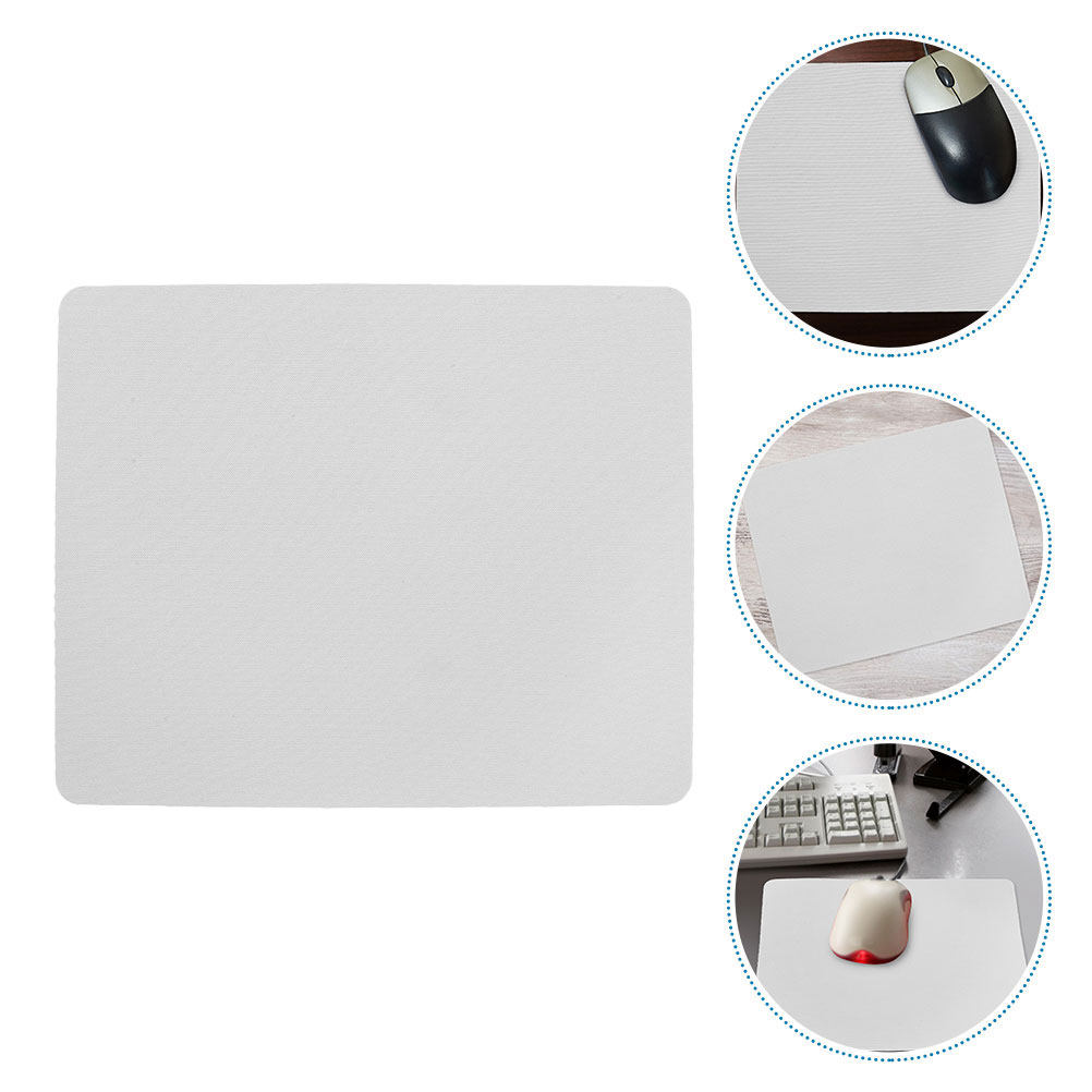 Mouse Pad Blank Sublimation - 20枚入り昇華型マウスパッドブランク、DIY印刷用ゲーミングマウスパッド、オフィスや自宅のデスクトップセットアップに最適