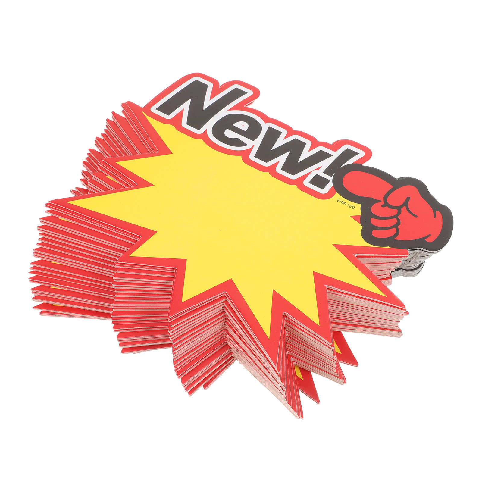 100枚入り小売価格タグ、目を引くバーストデザイン、店舗、ス - Yard Sign Blank のレビューと価格