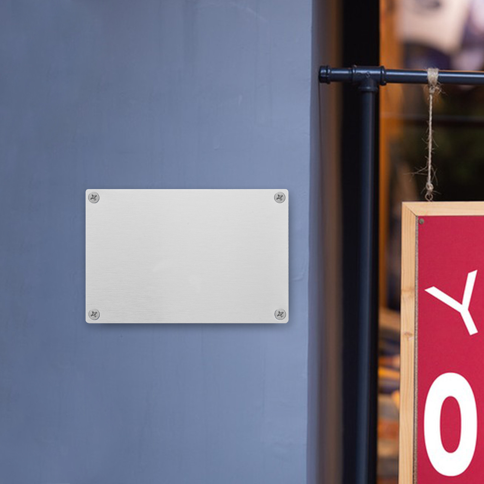 5個入りステンレス製無地屋外看板、庭用フェンス広告用頑丈なヤ - Yard Sign Blank のレビューと価格