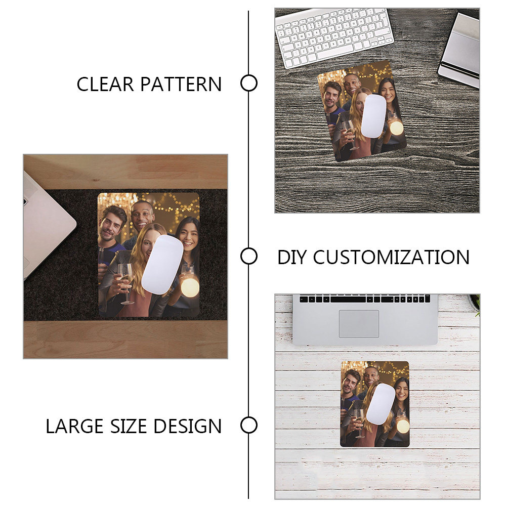 4枚セット昇華型マウスパッドブランク、大型、ゴムベース、DI - Mouse Pad Blank Sublimation のレビューと価格